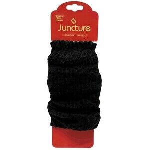 Juncture Knitted Leg Warmers- Black